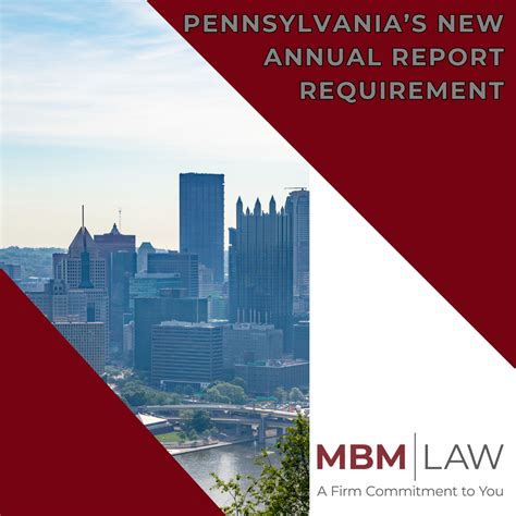 PA Annual Report Requirements | 2025 Compliance Guide | MBM Law
