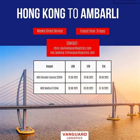 Vanguard Logistics Services Türkiye on LinkedIn: #logistics #shipping