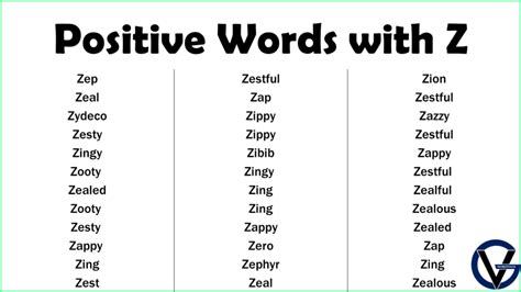 Words That Start With Z Useful List Of 300 Words With Z, 40% OFF