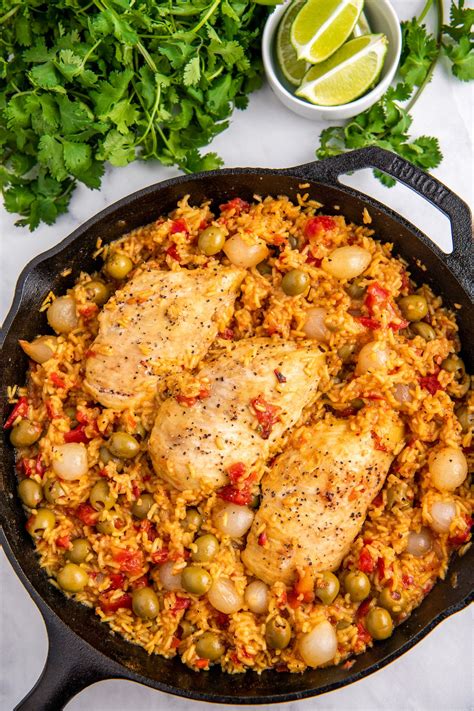 Easy Spanish Chicken and Rice Recipe | Easy Dinner Ideas