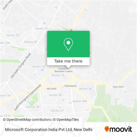 How to Get to Microsoft Corporation India Pvt Ltd in Gurgaon by Bus or ...