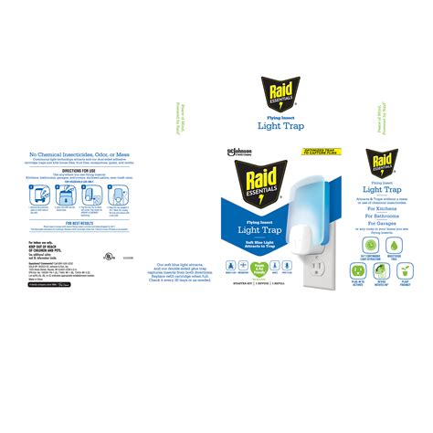 Raid® Essentials Flying Insect Light Trap Refills | Raid® Bug Control