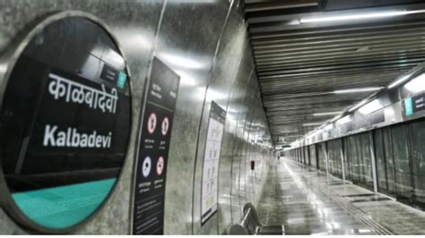 Mumbai Metro Line 3: First Look Of Kalbadevi Station On Aqua Line ...