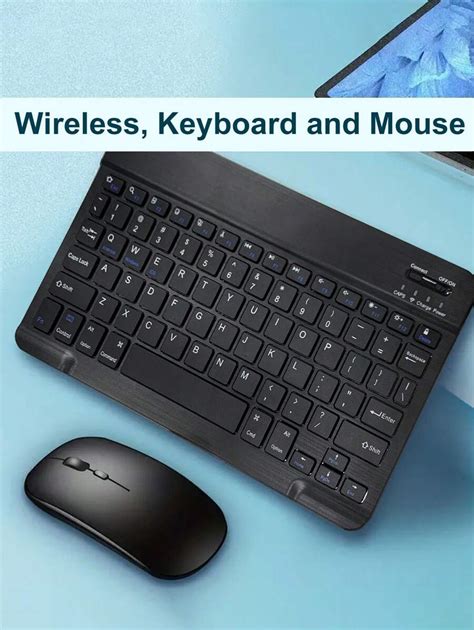 Lightweight & Portable 10-Inch Color Matching Bluetooth Keyboard ...