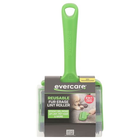 Evercare Lint Roller, Reusable Fur Erase, 2-in-1 (1 each) Delivery or ...