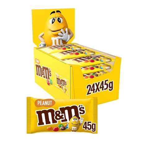 MARS M&M's Peanut Single, 45 g - Pack of 24 : Amazon.in: Grocery ...