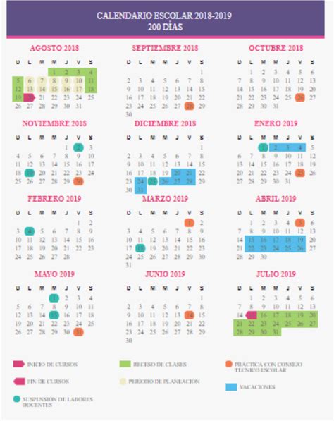 Calendario Oficial SEP 2018-2019 (Tres versiones)Tu Mejor Educación