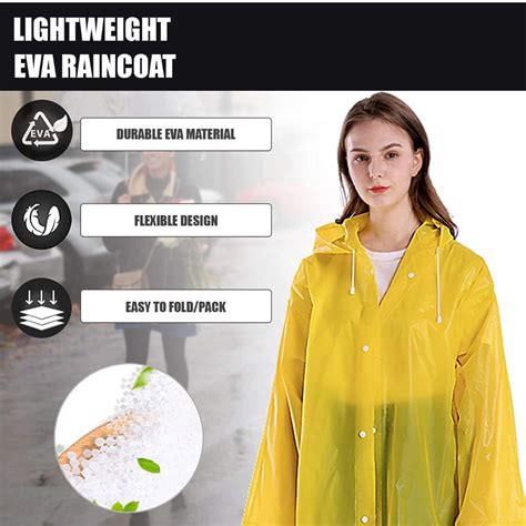 Hacer Eva Raincoat | Xxl, Black