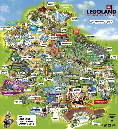 Legoland Printable Map