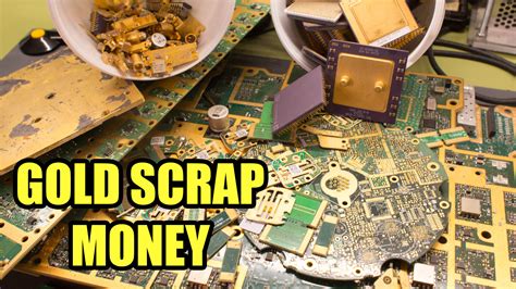 Image result for How Take Gold Off Computer Scrap