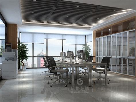 贵阳绿色环保的现代办公室装修案例欣赏|空间|家装设计|贵阳办公室装修 - 原创作品 - 站酷 (ZCOOL)