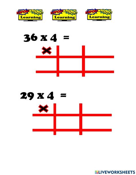 Image result for Times Grid Method Practice