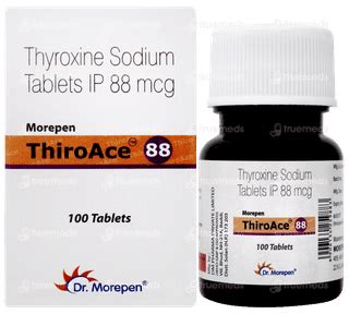 Thiroace 88 Tablet 100: Uses, Side Effects, Price & Substitutes