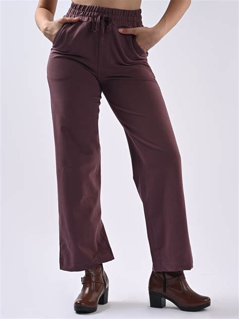 Buy Women High-Rise Wide Leg Trousers | Kraus Jeans