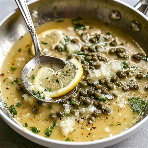 White Wine Lemon Caper Sauce – A Mouthwatering Masterpiece - Forkful ...