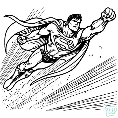 35 Superman Coloring Pages - Free Pages to Print