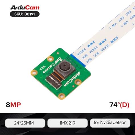 Buy Arducam 8MP IMX219 Camera Module Compatible with NVIDIA Jetson Nano ...