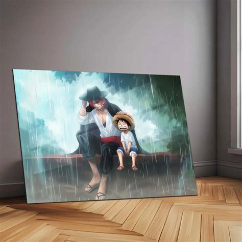 Anime Metal Poster | One Piece Luffy Metal Poster – Iconic Anime Wall ...