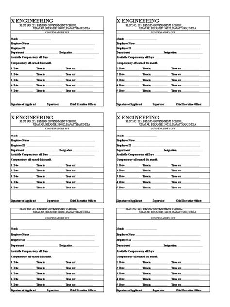 Image result for Compensatory Off Means
