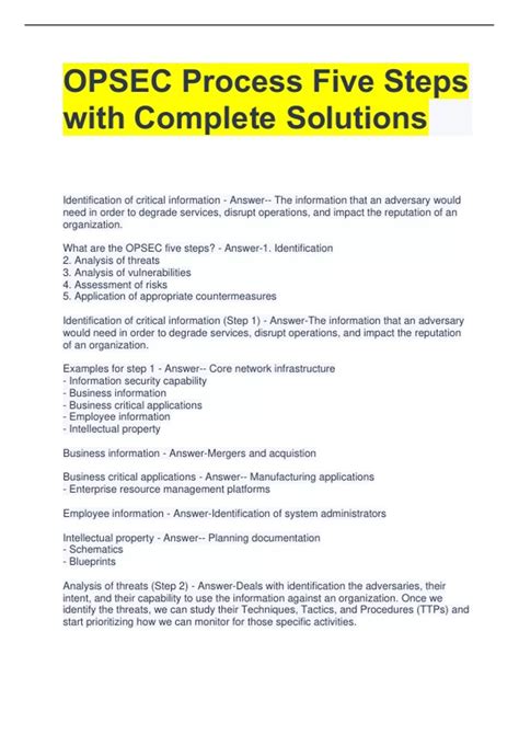 Image result for OPSEC Steps