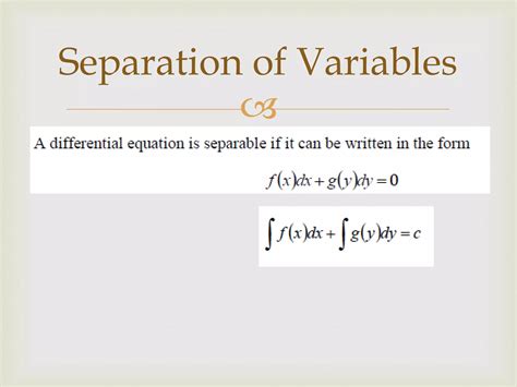 Separation of Variables Examples 的图像结果