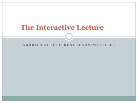 Image result for Interactive Lecture