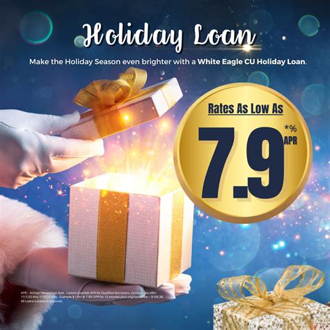 Spread more magic with Holiday Loan - White Eagle Credit Union