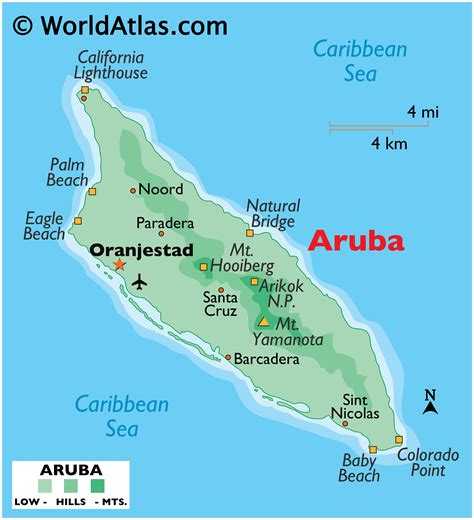 Aruba Maps & Facts - World Atlas