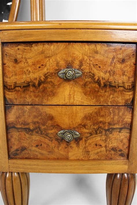 Art Deco Psyche Dressing Table and Pouf by Ateliers Gauthier-Poinsignon ...