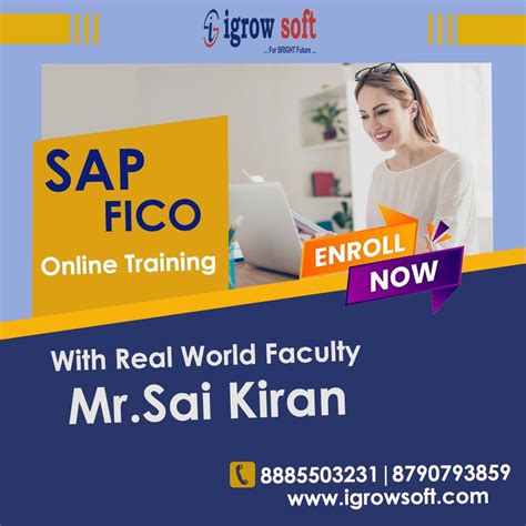 SAP FICO Training in Hyderabad By Sai Kiran Sir by Igrow Soft - Issuu