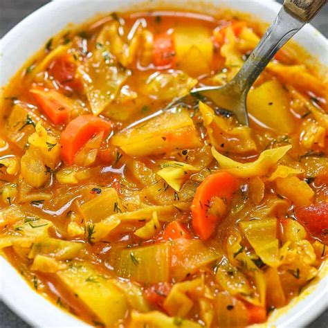 Vegetarian Cabbage Soup Recipes