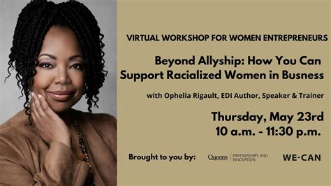 Beyond Allyship: How You Can Support Racialized Women in Business, May ...