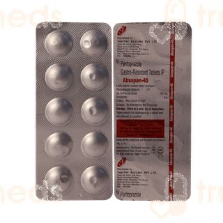 Absopan 40 Tablet 10: Uses, Side Effects, Price & Substitutes