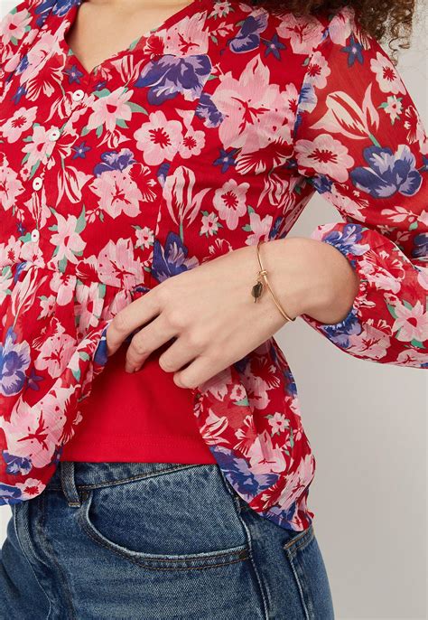 Buy Women Floral Printed Peplum Top Online at just Rs. 699.0 ...