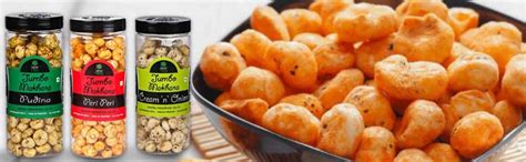 New Tree Jumbo Makhana Pudina 85g,Jumbo Makhana Peri Peri 85g, Jumbo ...