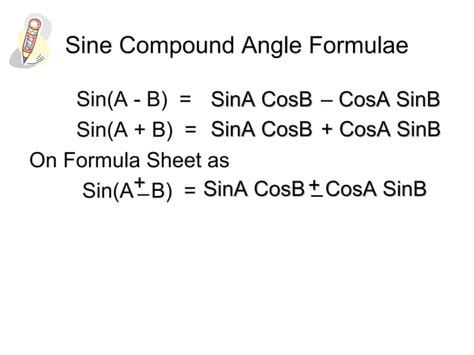 Compound Angle Formulae 的图像结果