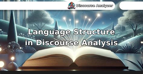 Discursive Structure Analysis 的图像结果
