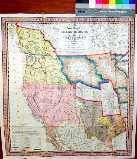 Oregon And California Map