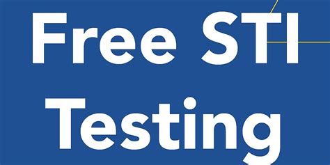 Free STI Testing / UCO: Campus Calendar