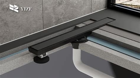 Image result for How Install Linear Drain in Walk-In Shower Non-Step