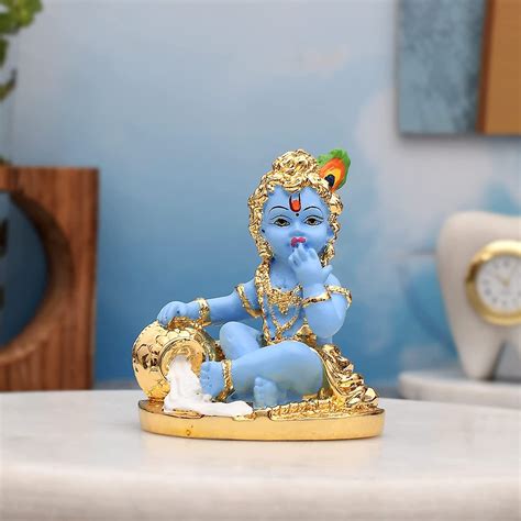 Buy Little to Large Laddoo Gopal Idol | Bal Gopal Murti Car Dashboard ...