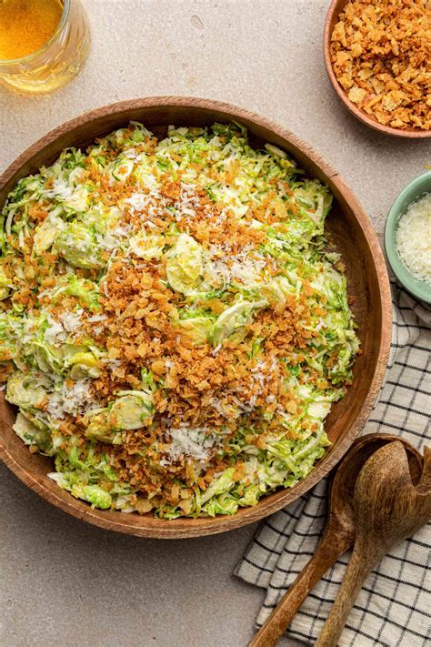 Brussels Sprouts Caesar Salad Recipe