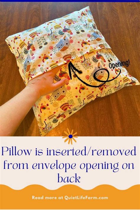 Image result for Envelope Back Pillow Cover