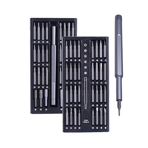 Wire Crimp Tool Screwdriver Set 63 In 1 Precision Screw Driver Torx Bit ...