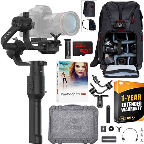 DJI Ronin-S 3-Axis Handheld Gimbal Stabilizer Essentials Kit for ...