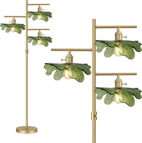 Dimmable Floor lamp 3 Light mid Century Modern Tall Floor lamp Standing ...