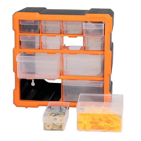 Yellow Tommy 12 Drawers Component Storage Organiser, Tool Box for ...