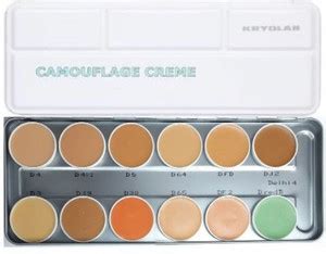 super international Derma Color Camouflage Cream Palette 12 Color ...