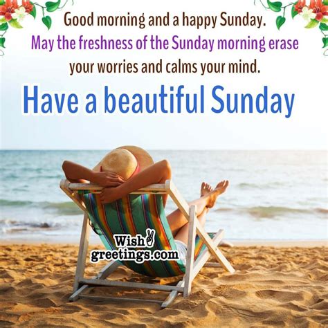 Happy Sunday Wishes Messages - Wish Greetings