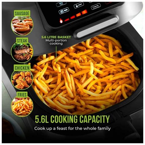 Tower T17131 5.6L Vortx 5-in-1 Smokeless Grill + Air Fryer